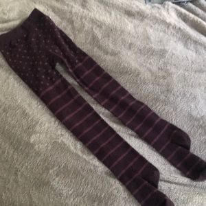 Purple MJC tights